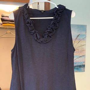 Talbots navy summer dress